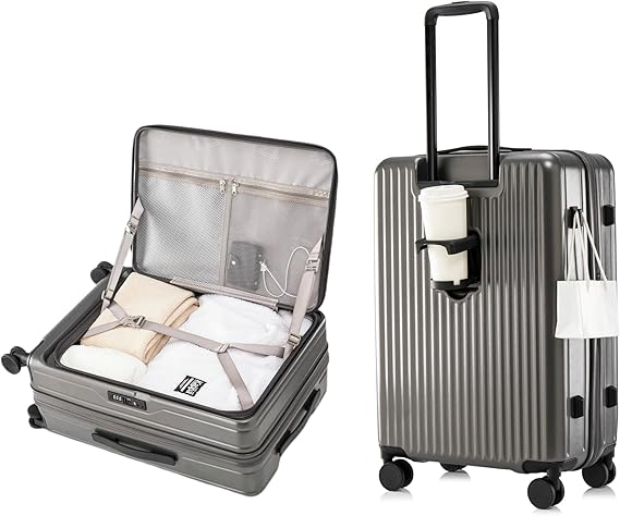 2er-Set Ultra-Robuste Reisekoffer
