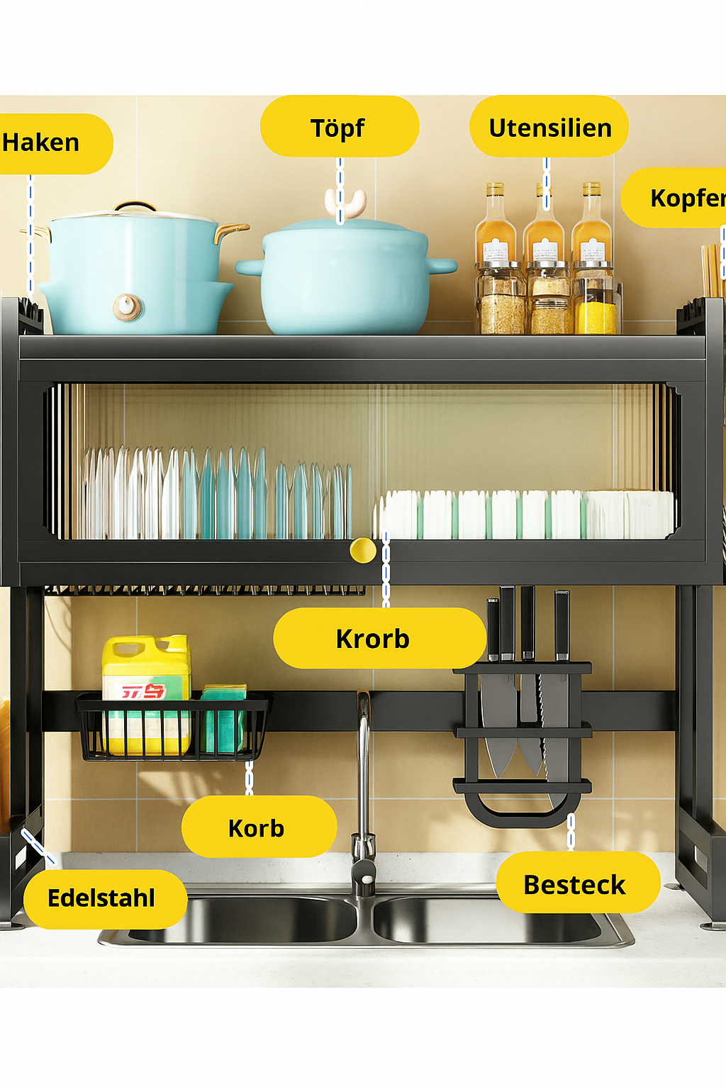 Pro Five Abtropfständer